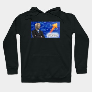 Stonks Meme Hoodie